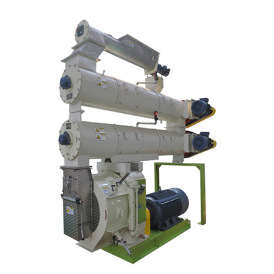 110kw 10t/H Animal Feed Production Plant Corn Soybeans Grass Pellet Machine